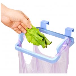 Suport de bucatarie din plastic pentru saci de gunoi sau prosoape