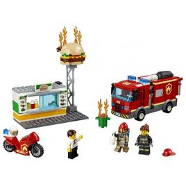 Lego city, stingerea incendiului de la burger bar 60214, 5+ ani