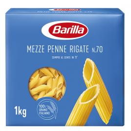 Paste italiene mezze penne rigate barilla 1kg