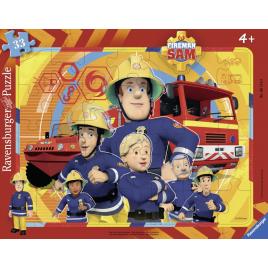 Puzzle pompierul sam 33 piese