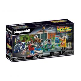 Playmobil back to the future - cursa pe hoverboard
