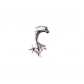 Baterie lavoar, tip delfin,cromata
