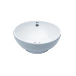 Lavoar gala bowl pe blat, rotund, 41 cm, alb