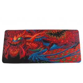 Mouse pad profesional pentru jucatori, dragon, colorat, 90x40cm, desen F