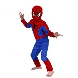 Costum spiderman pentru copii ideallstore®, true hero, marime m, pentru 5 - 7 ani, rosu
