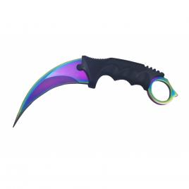 Cutit karambit rainbow 18.5 cm