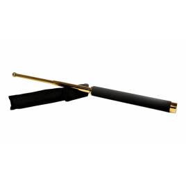 Baston telescopic  ideallstore® , 65 cm, auriu , husa inclusa