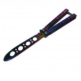 Briceag de antrenament, otel inoxidabil, rainbow training, multicolor, 21.5 cm