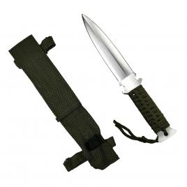 Cutit, otel inoxidabil, argintiu, knife for the jungle, 26 cm, teaca cadou