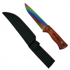 Cutit de vanatoare, rainbow reign, 33 cm