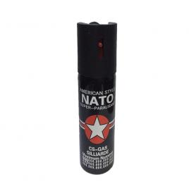 Spray paralizant ideallstore®, nato defence, propulsie jet, 90 ml, negru