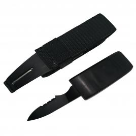 Cutit in curea, belt of justice, material textil, 132 cm, negru