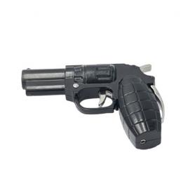 Bricheta pistol, gaz, model revolver, electrosoc, m1, 11 x 7 cm