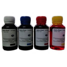 Pachet Flacon Cerneala Compatibil AlphaChem Canon 1x100 PG-545 Negru 1x100 CL-546C Cyan 1x100 CL-546M Magenta 1x100 CL-546Y Galben