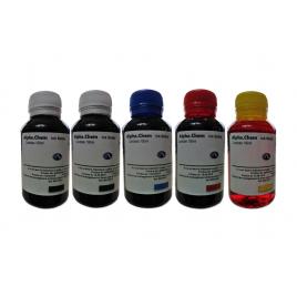 Pachet Flacon Cerneala Compatibil AlphaChem Canon 2x100 PG-545 Negru 1x100 CL-546C Cyan 1x100 CL-546M Magenta 1x100 CL-546Y Galben