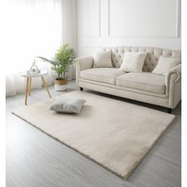 Covor blanita living dormitor, antiderapant, soft lop 050, crem