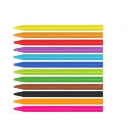 Set creioane cerate Milan 12 culori