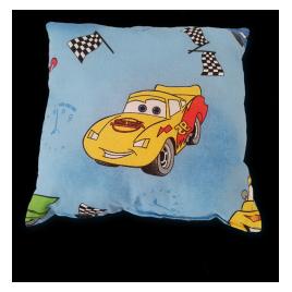 Perna decor pentru copii Cars 40x40 cm Multicolor