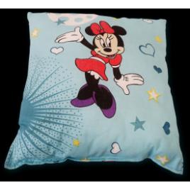 Perna decor pentru copii Mickey si Minnie A 40x40 cm Multicolor