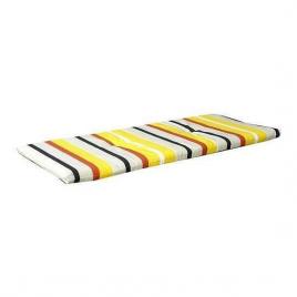 Saltea pentru sezlong multicolor 109x46x4 cm helved