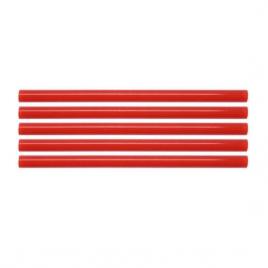 Baton silicon pentru pistol lipit rosu 24 buc 7x100 mm