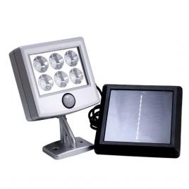 Lampa solara pentru gradina cu senzor de miscare 6xled 150 lm 10x3.2x9 cm