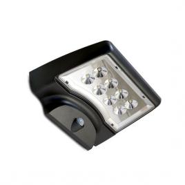 Lampa solara pentru gradina cu senzor de miscare 8xled 300 lm 19x14x7 cm
