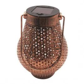 Lampa solara pentru gradina model cupru 1 led 11x17 cm