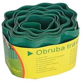 Bordura gazon din plastic verde 9 m x 200 mm