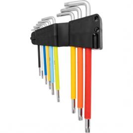 Chei torx color extra-long magnetice set 9 buc richmann exclusive
