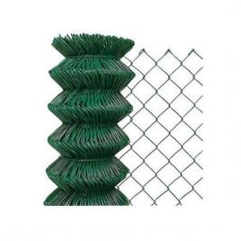 Gard de gradina retic pvc verde 60 mm 2 mm inaltime 1.25 m