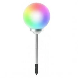 Lampa solara pentru gradina 4 culori glob 30x73 cm 