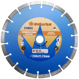 Disc diamantat beton taiere uscata 230 mm/22.23 mm richmann exclusive
