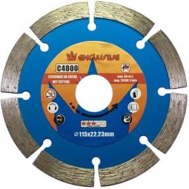 Disc diamantat segmentat beton taiere uscata 115 mm/22.23 mm richmann exclusive