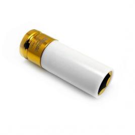 Cap tubular impact plastificat 19mm cheie cu protectie pentru jante aluminiu