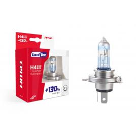 Set becuri cu halogen h4 12v 60 / 55w lumitec limited + 130% duo box