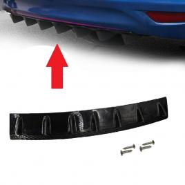 Ornament tuning spoiler cu 7 aripioare lungime 85 cm culoare negru