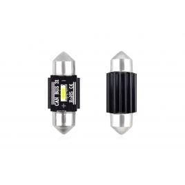 Set becuri auto cu led canbus sofit c5w 1 smd 31mm alb 12/24v