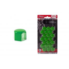 Set capace prezoane 17 mm culoare verde