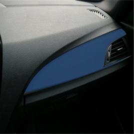 Folie auto colantare trimuri model catifea albastru navy 100 x 45cm