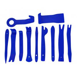 Set profesional cu 11 chei extractoare pentru demontarea tapiteriei auto avx-ag559e