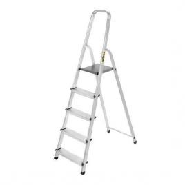 Scara aluminiu 4 trepte si platforma drabest