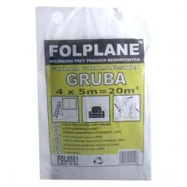 Folie pentru zugravit ldpe 4x5 m 20mp 20 microni 