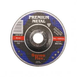 Disc polizat metal 125x6 mm premium metal germa flex