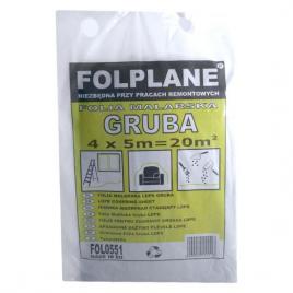 Folie pentru zugravit ldpe 4x5 m 20 mp 20 microni 