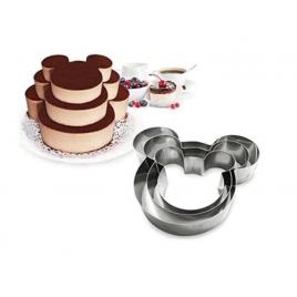 Set 3 inele pentru tort multietajat mickey mouse