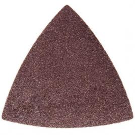 Abrazive/smirghel triunghiular cu scai p120 set 5 buc 90x90x90 mm dedra
