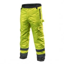 Pantaloni de lucru reflectorizanti izolatie oxford galben model visibility marimea l/52 neo