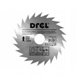 Disc circular 24 dinti 115 mm drel