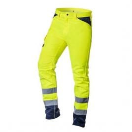 Pantaloni de lucru slim fit reflectorizanti model visibility marimea l/52 neo 